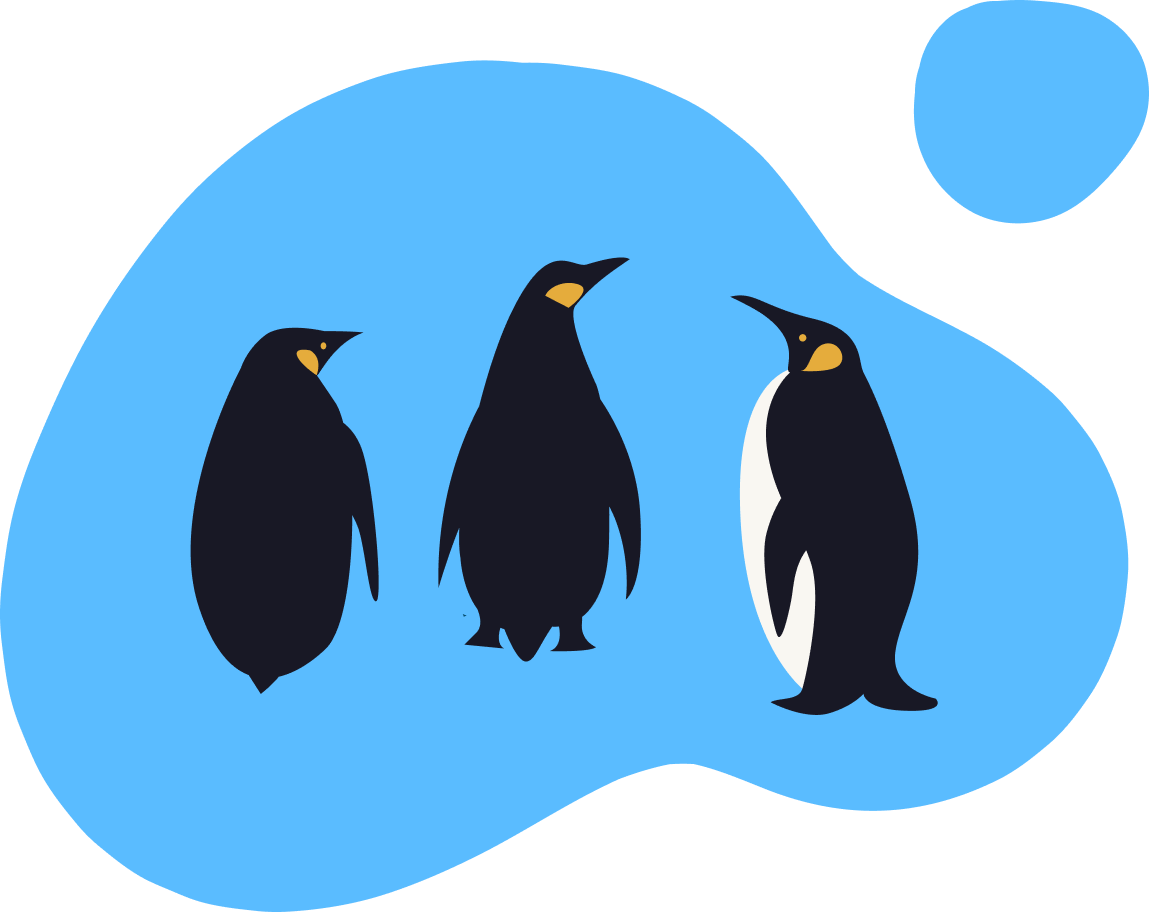 Penguins graphic